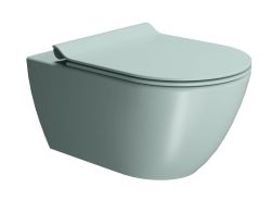 PURA WC wiszące, Swirlflush, 55x36 cm, ghiaccio dual-mat