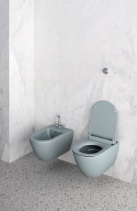 PURA WC wiszące, Swirlflush, 55x36 cm, ghiaccio dual-mat