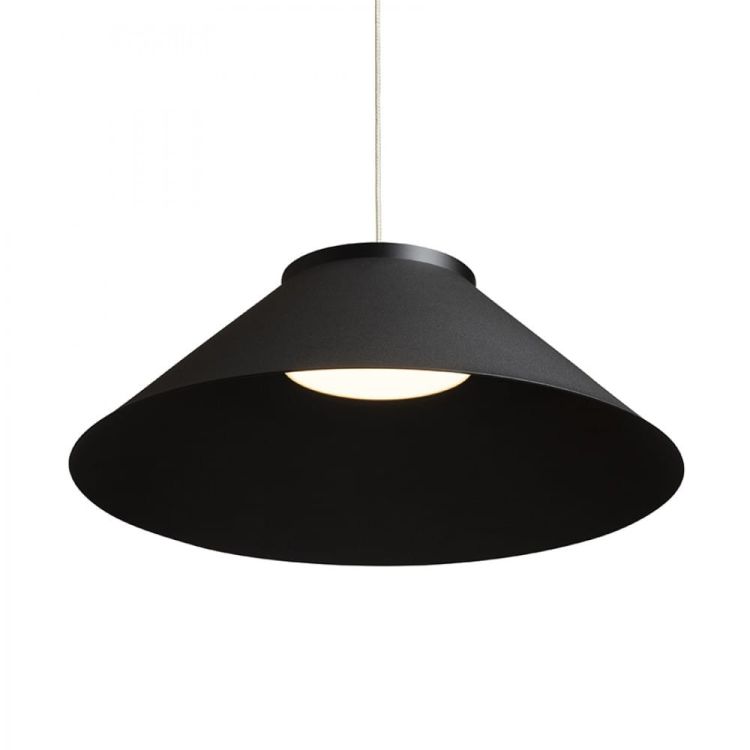 SFERA 36/12 abażur czarna metal