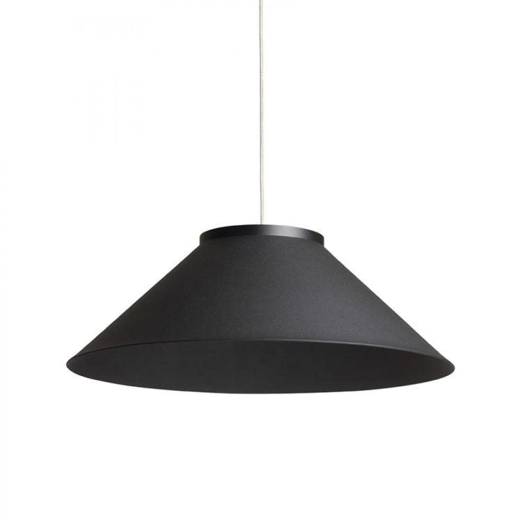 SFERA 36/12 abażur czarna metal