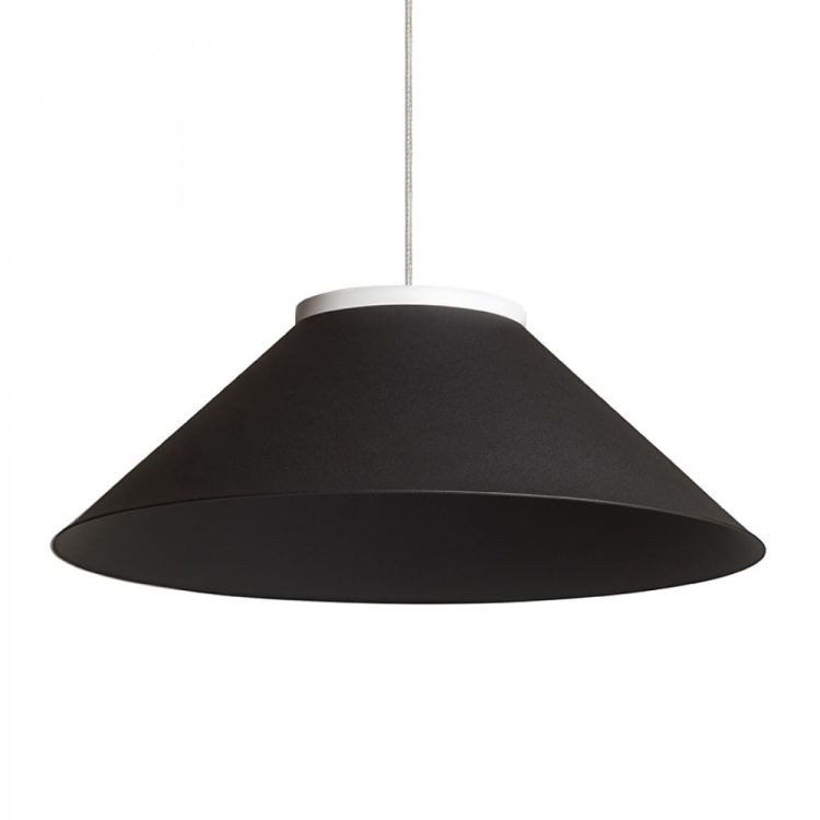 SFERA 36/12 abażur czarna metal