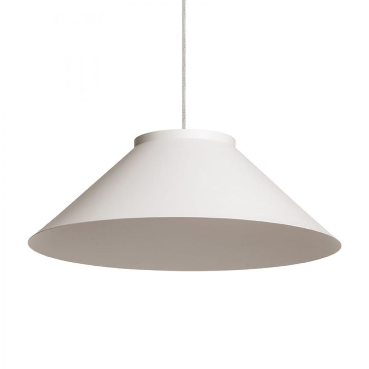 SFERA 36/12 abażur biała metal