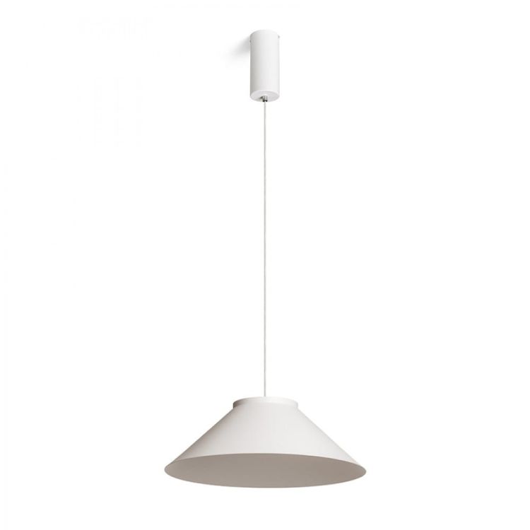SFERA 36/12 abażur biała metal