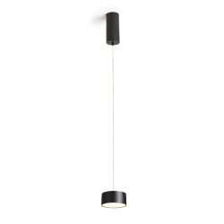 SFERA DIMM wisząca czarna 230V LED 15+9W 3000K