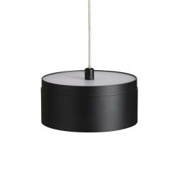 SFERA DIMM wisząca czarna 230V LED 15+9W 3000K