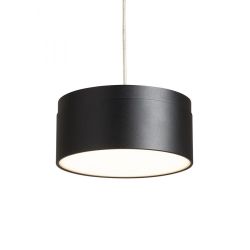 SFERA DIMM wisząca czarna 230V LED 15+9W 3000K