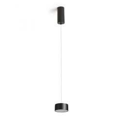 SFERA DIMM wisząca czarna 230V LED 15+9W 3000K
