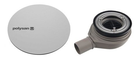 Przejdź do produktu MIRAI syfon do brodzików, średnica 90mm, DN40, maskownica ze stali nierdzewnej