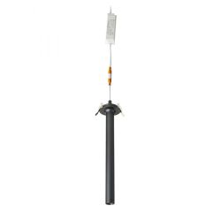 LUMIS 31 DIMM wpuszczana czarna 230V LED 10W 38° 3000K