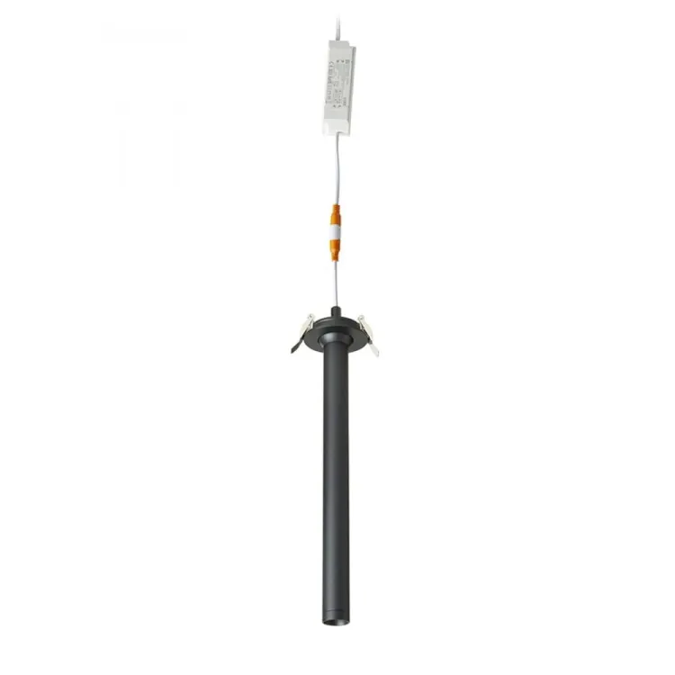 LUMIS 31 DIMM wpuszczana czarna 230V LED 10W 38° 3000K