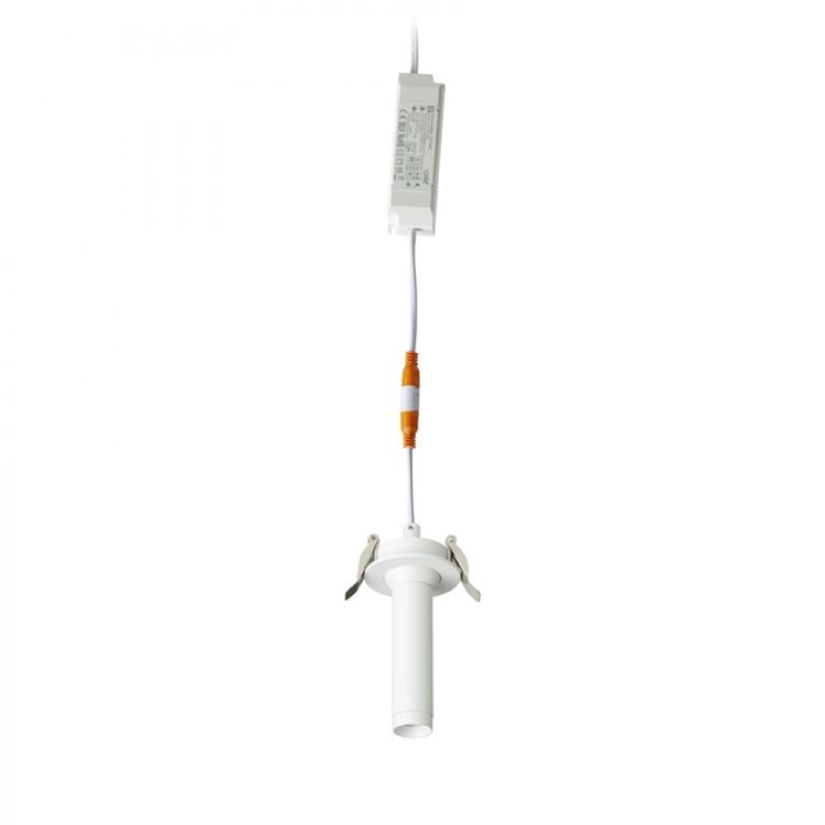 LUMIS 11 DIMM wpuszczana biała 230V LED 7W 38° 3000K
