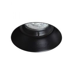IPSO R IP65 wpuszczana czarna 230V LED GU10 9W IP65