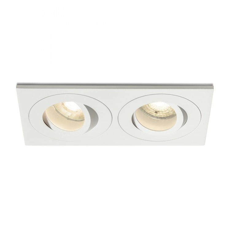GALO II wpuszczana biała 230V LED GU10 9W IP65
