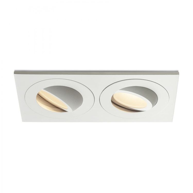 GALO II wpuszczana biała 230V LED GU10 9W IP65