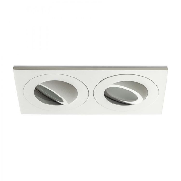 GALO II wpuszczana biała 230V LED GU10 9W IP65