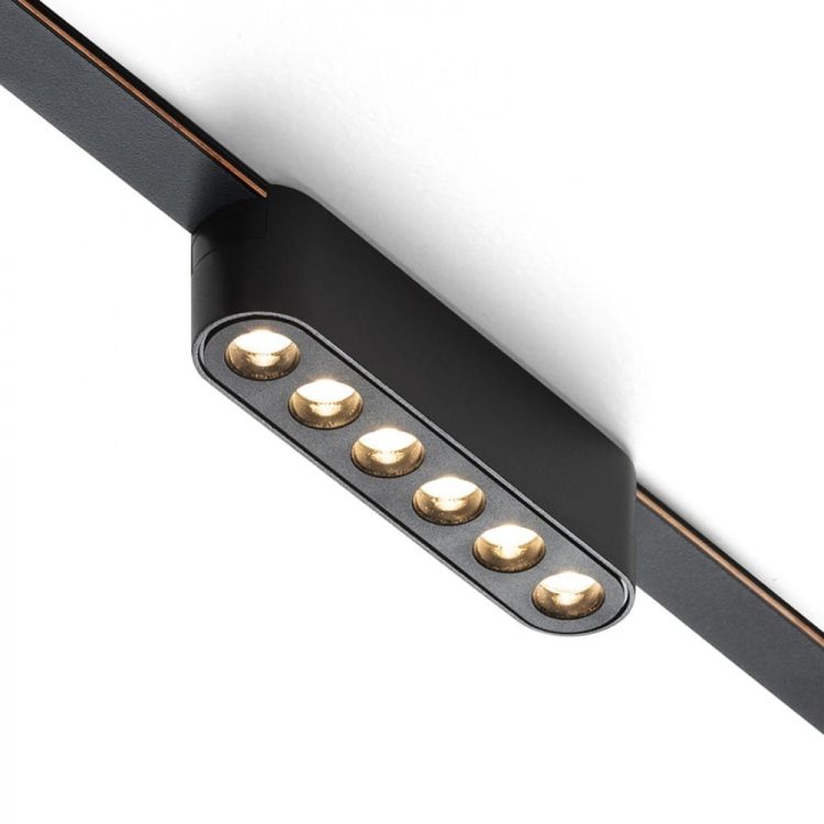 OXANA 11 dla systemu VEGA/WAVE czarna  24= LED 6W 24°  3000K 4000K 6500K