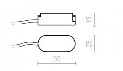 VEGA zasilanie czarna 24=
