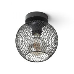 COSIR 18 sufitowa czarna 230V LED E27 11W