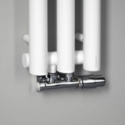 PILON grzejnik łazienkowy 196x1800mm, 3 wieszaki, biały mat