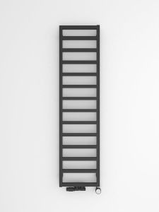 GIANLUCA grzejnik łazienkowy 400x1590mm, czarny mat