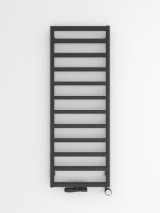 GIANLUCA grzejnik łazienkowy 500x1350mm, czarny mat