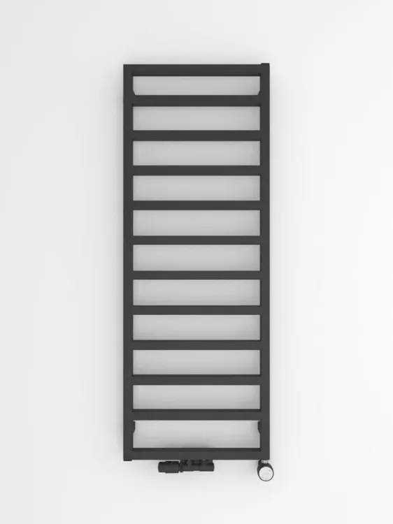 GIANLUCA grzejnik łazienkowy 500x1350mm, czarny mat