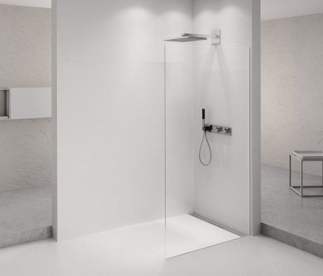 Przejdź do produktu ARCHITEX CHROM walk-in, 1162 mm, szkło czyste