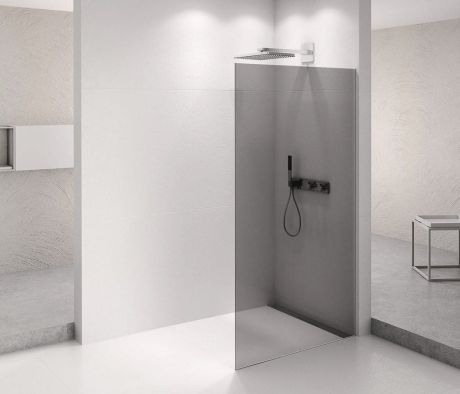 Przejdź do produktu ARCHITEX CHROM walk-in, 1462 mm, szkło dymione