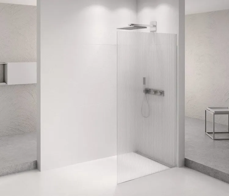 ARCHITEX CHROM walk-in, 1062 mm, szkło Flute