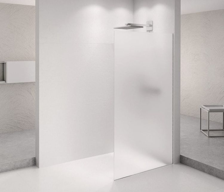 ARCHITEX CHROM walk-in, 762 mm, szkło matowe