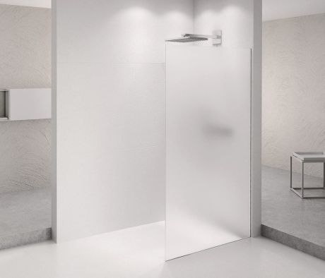 Przejdź do produktu ARCHITEX CHROM walk-in, 1462 mm, szkło matowe