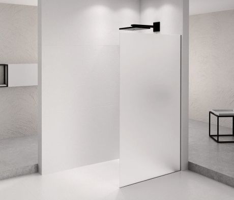 Przejdź do produktu ARCHITEX BLACK MATT walk-in, 962 mm, szkło matowe
