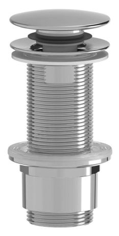 Przejdź do produktu Odpływ umywalkowy 5/4”, klik-klak, duży korek, 10-80mm, ABS/chrom