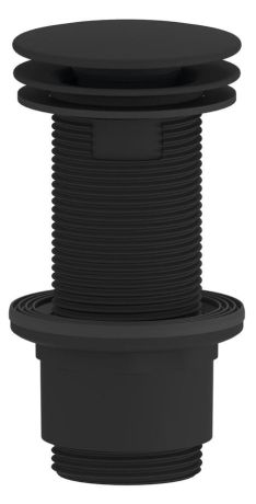 Przejdź do produktu Odpływ umywalkowy 5/4'', niezamykany, duży korek, 10-80mm, ABS/czarny
