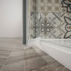 TRINITY CHROME kabina prysznicowa 800x1200mm, szkło czyste, lewe