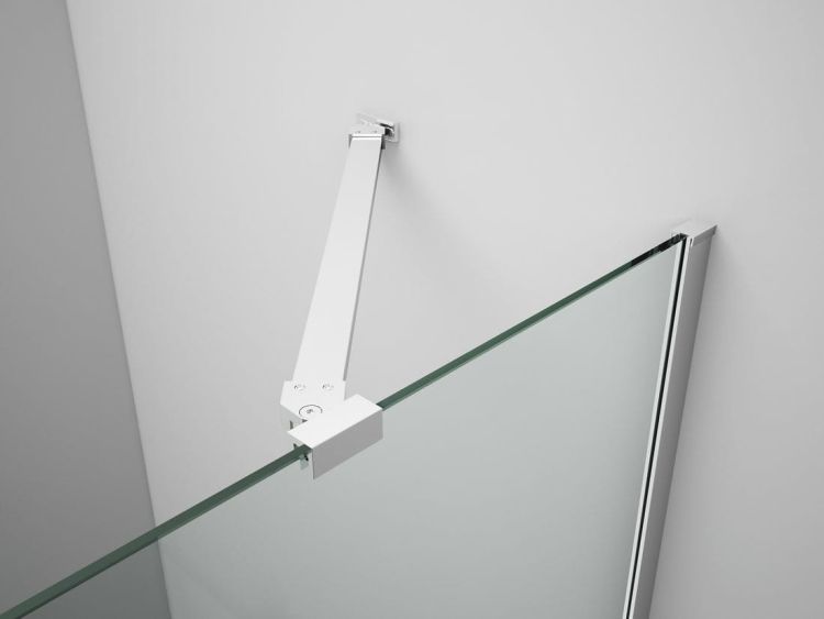 TRINITY CHROME kabina prysznicowa 900x800mm, szkło matowe, prawe