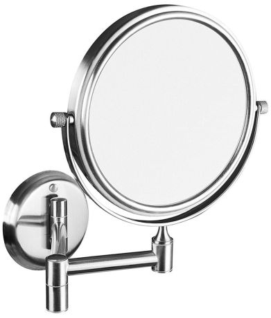 Przejdź do produktu Wiszące lusterko kosmetyczne, średnica 140mm, dwustronne, chrom