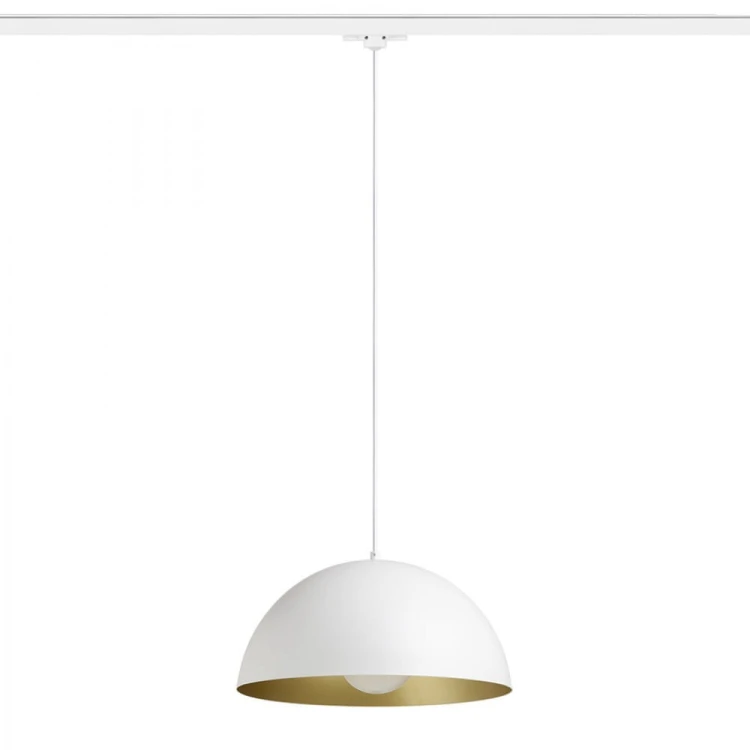 GLADYS 40 do 3-faz. szyny czarna/złota 230V LED E27 15W