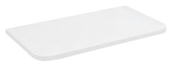 ZORBA blat Rockstone 41x22,5cm, biały mat