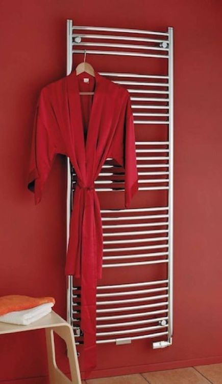 Grzejnik łazienkowy 60x94 cm PMH Danby D4MS srebrny metalic