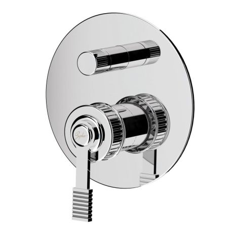 Przejdź do produktu VERSI bateria prysznicowa podtynkowa, 2 wyjścia, chrom