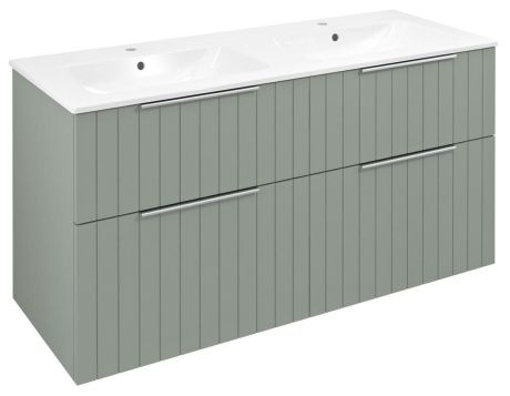 Przejdź do produktu CIRASA STRIP szafka umywalkowa 118,4x64x46cm, verde