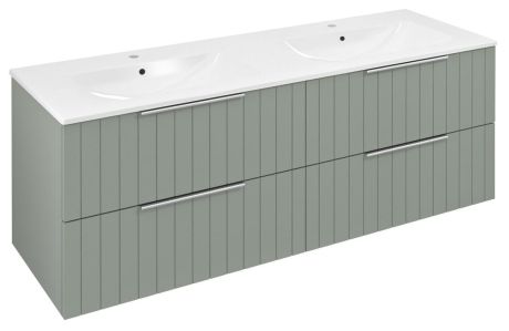 Przejdź do produktu CIRASA STRIP szafka umywalkowa 139,6x52x46cm, verde