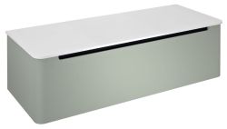 KERALA szafka pod umywalkę 120x35x47,5cm, 1 szuflada, verde