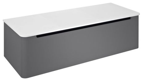 Przejdź do produktu KERALA szafka pod umywalkę 120x35x47,5cm, 1 szuflada, carina