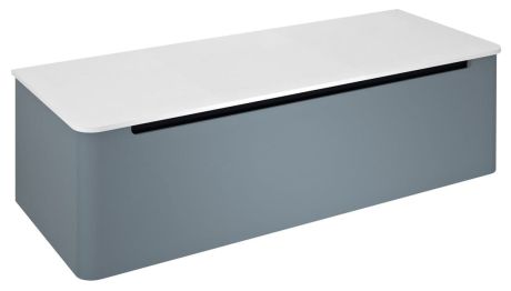 Przejdź do produktu KERALA szafka pod umywalkę 120x35x47,5cm, 1 szuflada, siena