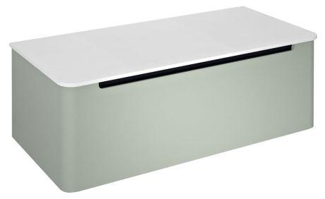 Przejdź do produktu KERALA szafka pod umywalkę 100x35x47,5cm, 1 szuflada, verde