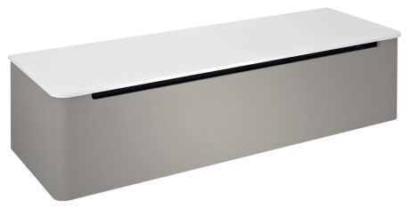 Przejdź do produktu KERALA szafka pod umywalkę 140x35x47,5cm, 1 szuflada, agila