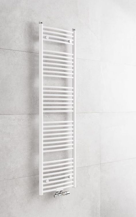 Grzejnik łazienkowy 60x129 cm PMH Danby D5W biały