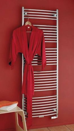 Przejdź do produktu Grzejnik łazienkowy 60x129 cm PMH Danby D5MS srebrny metalic
